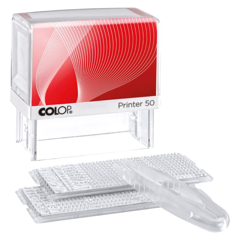 COLOP Printer 50 Set, 8-zeilig