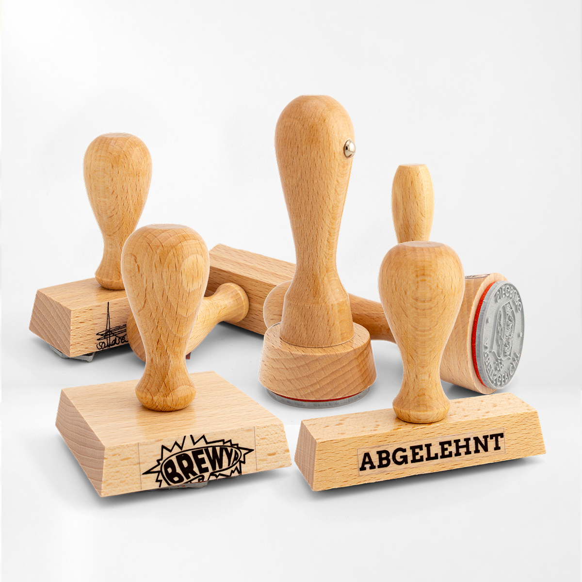 Kategoriebild-Holzstempel