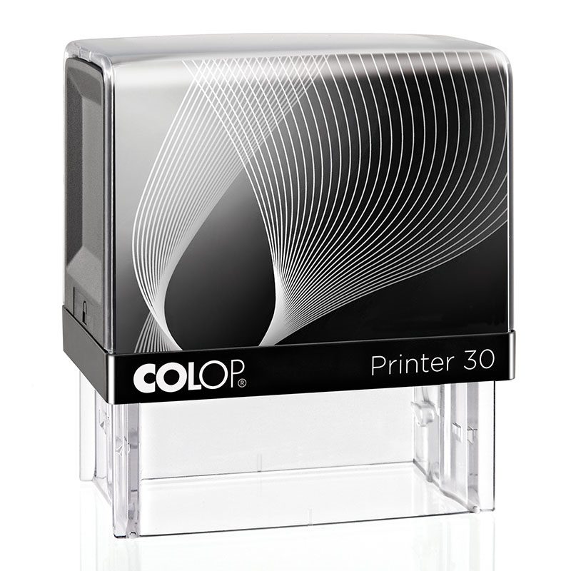 COLOP Printer 30 – Gehäuse schwarz, Abdruckfarbe schwarz