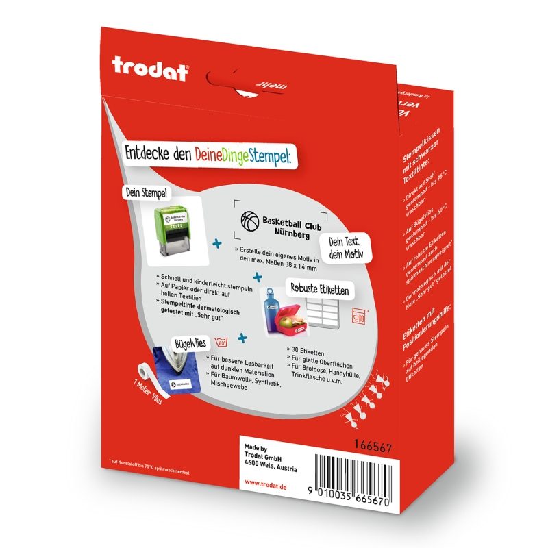 TRODAT Deine Dinge Stempel (individuell)