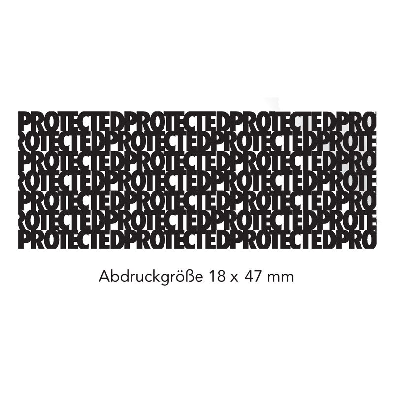 COLOP Incognito Stamp – Abdruck