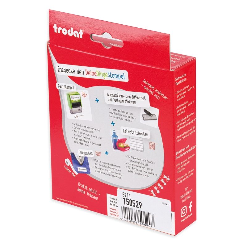 TRODAT Deine Dinge Stempel