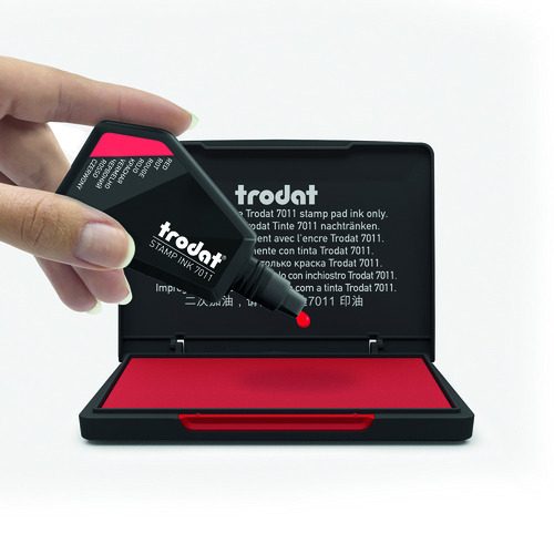 TRODAT 7011 Stempelfarbe – rot