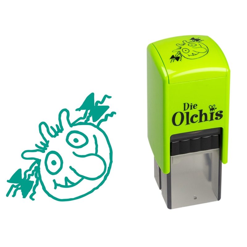 TRODAT Die Olchis - Mädchen – Abdruck